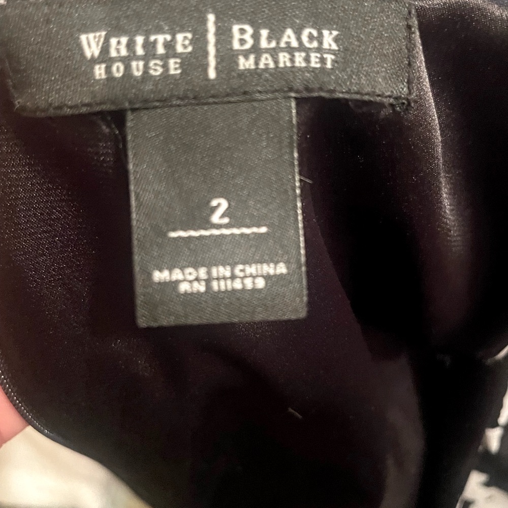White House Black Market Size 2 Dress - Picture 4 of 4